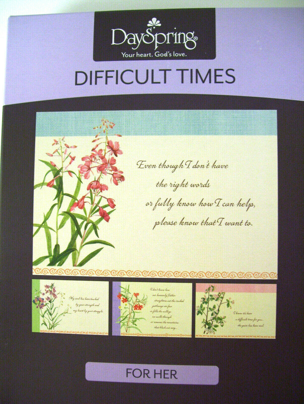 Difficult Times Assorted Boxed Cards Dayspring