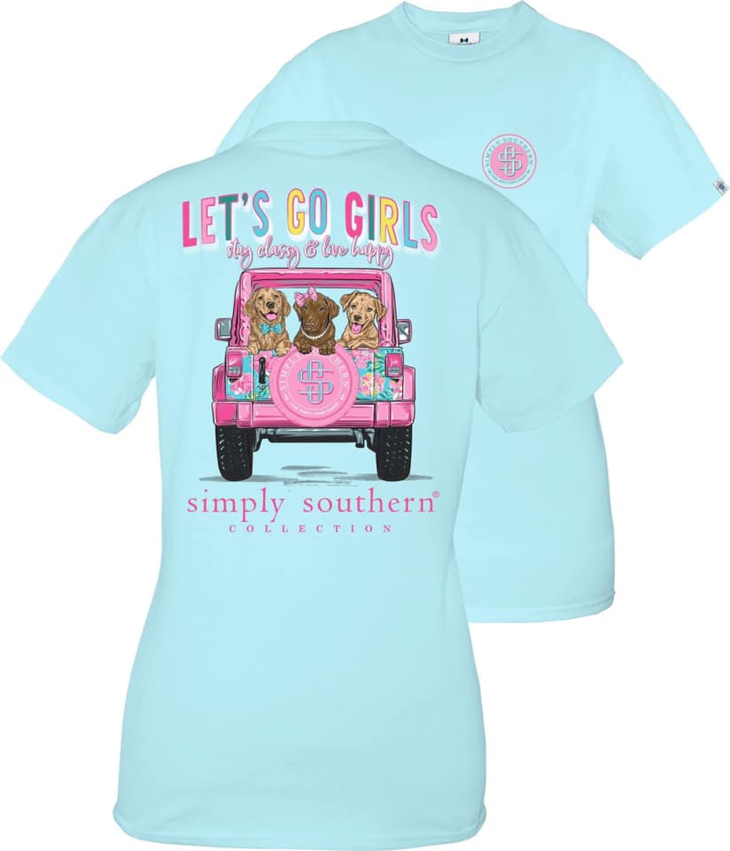 Simply Southern LET'S GO GIRLS Short Sleeve T-Shirt