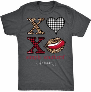 Simply Southern VINTAGE XOXO Short Sleeve Shirt