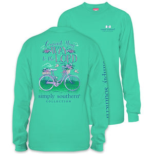 Simply Southern Commit Your Way to the Lord Long Sleeve T-Shirt