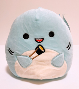 SQUISHMALLOW 8" SHARON THE SHARK WITH SUSHI