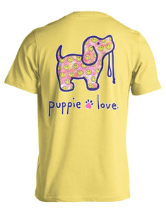Puppie Love SMILEY PUP Short Sleeve T-Shirt